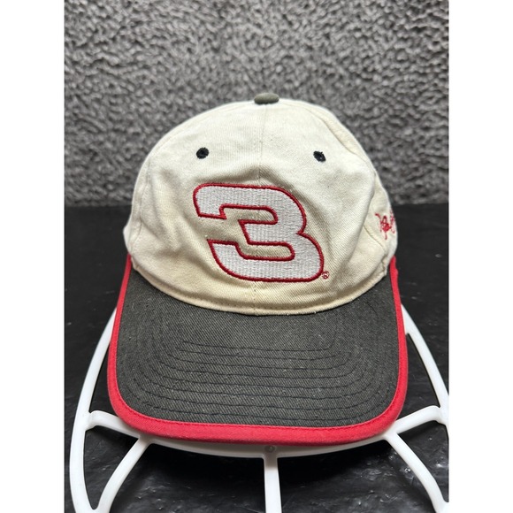 Vintage Dale Earnhardt #3 Hat Cap Snapback Nascar Good Wrench Rare 80s‎ - Picture 1 of 9